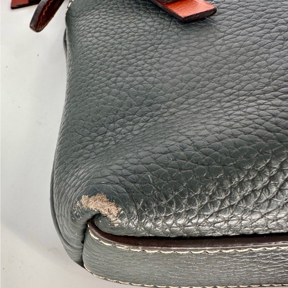 Dooney & Bourke Navy Leather Crossbody Bag - Picture 9 of 15